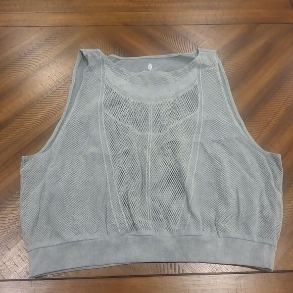 Free People Running Through My Mind Tank Hazy Forest (Green Color) Medium - Picture 1 of 7